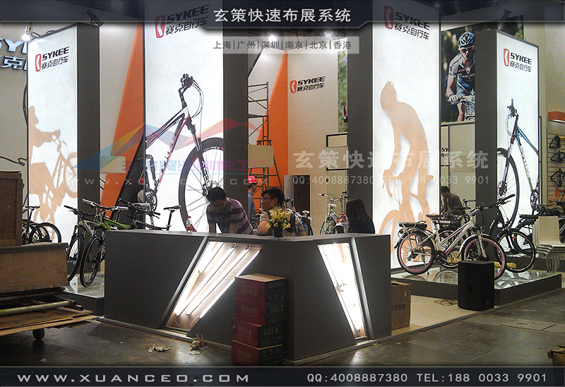 賽克展台搭展-自行車展展台搭展-上海大香蕉网址展覽工廠02